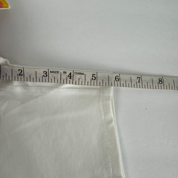 EleVen by Venus Williams NEW Candy Dreams Biker White Foil Women Lrg Activewear - Picture 9 of 10